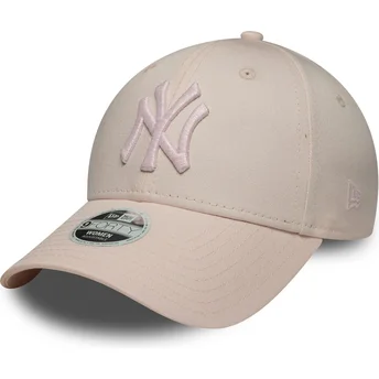 Cap kumer pink adjustable strap 9FORTY Metallic New York Yankees MLB New Era
