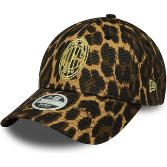 Mütsid kumer leopard reguleeritav rihm 9FORTY AC Milan Serie A New Era