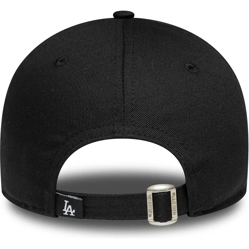 cap-kumer-black-adjustable-strap-9forty-sequin-wordmark-los-angeles-dodgers-mlb-new-era