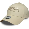 mutsid-kumer-beez-reguleeritav-9forty-sequin-wordmark-new-york-yankees-mlb-new-era
