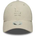 mutsid-kumer-beez-reguleeritav-9forty-m-crown-pastel-cord-los-angeles-dodgers-mlb-new-era