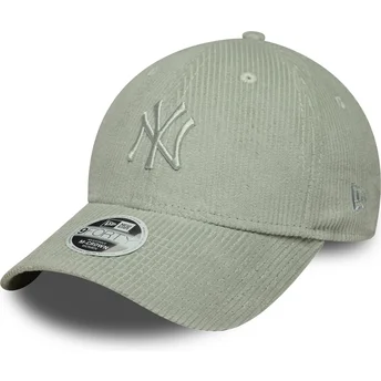 Mütsid kumer roheline reguleeritav 9FORTY M-Crown Pastel Cord New York Yankees MLB New Era