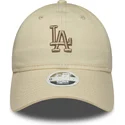 cap-kumer-beige-adjustable-strap-9twenty-league-essential-midi-los-angeles-dodgers-mlb-new-era