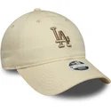 cap-kumer-beige-adjustable-strap-9twenty-league-essential-midi-los-angeles-dodgers-mlb-new-era