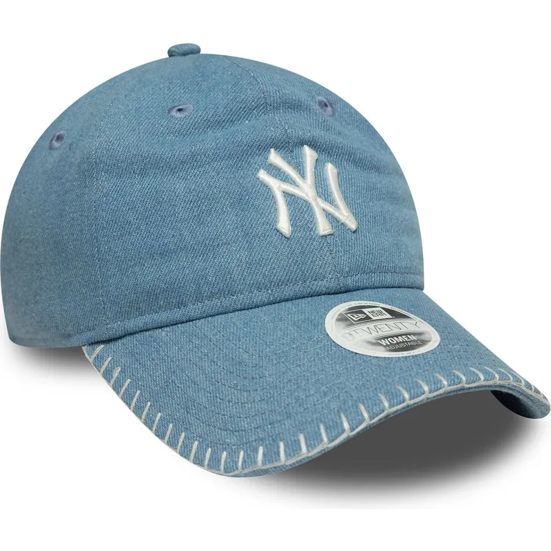 cap-kumer-blue-adjustable-strap-9twenty-denim-stitch-new-york-yankees-mlb-new-era