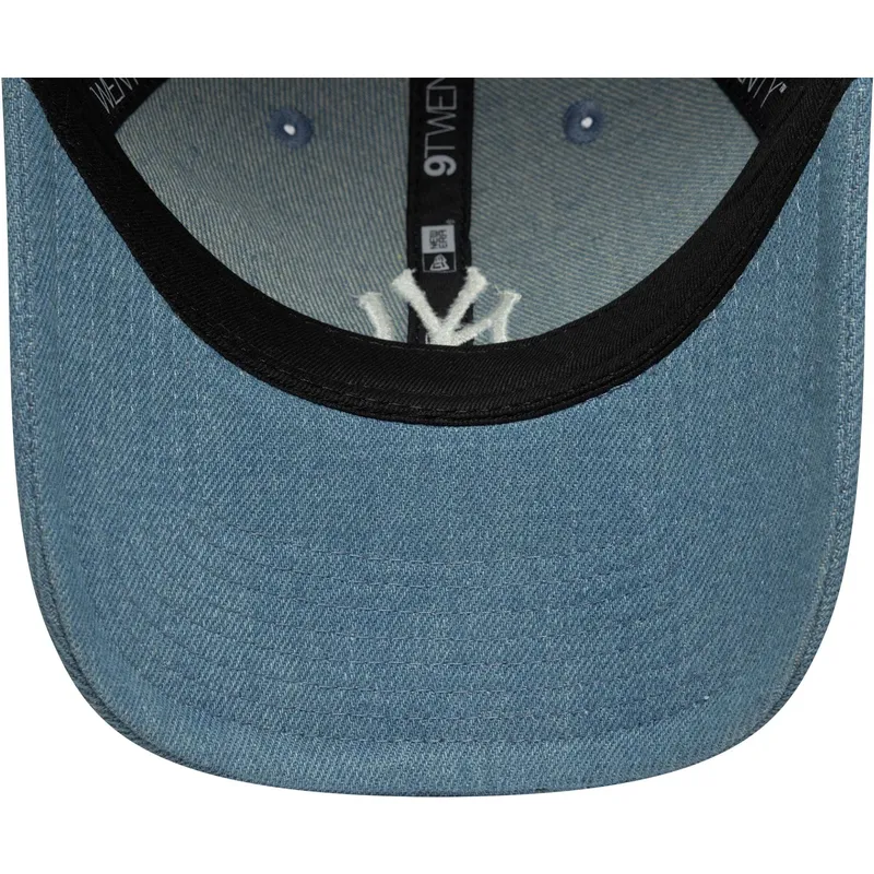 cap-kumer-blue-adjustable-strap-9twenty-denim-stitch-new-york-yankees-mlb-new-era