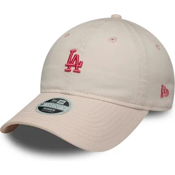 Cap kumer pink adjustable strap 9TWENTY Washed Mini Los Angeles Dodgers MLB New Era