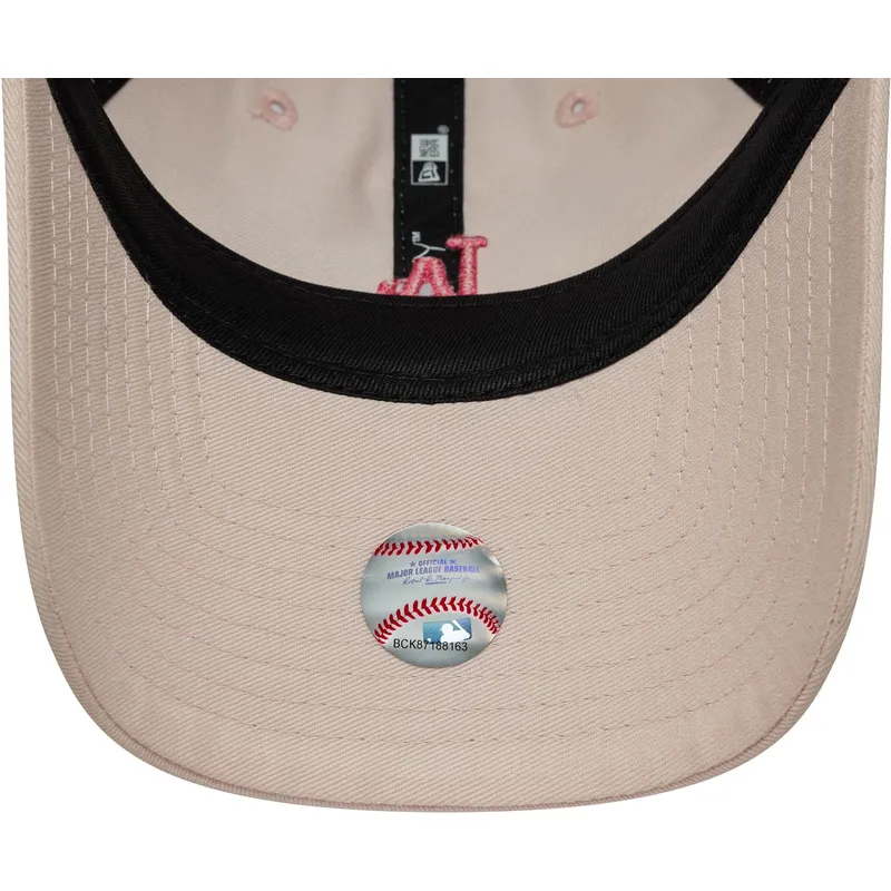 cap-kumer-pink-adjustable-strap-9twenty-washed-mini-los-angeles-dodgers-mlb-new-era