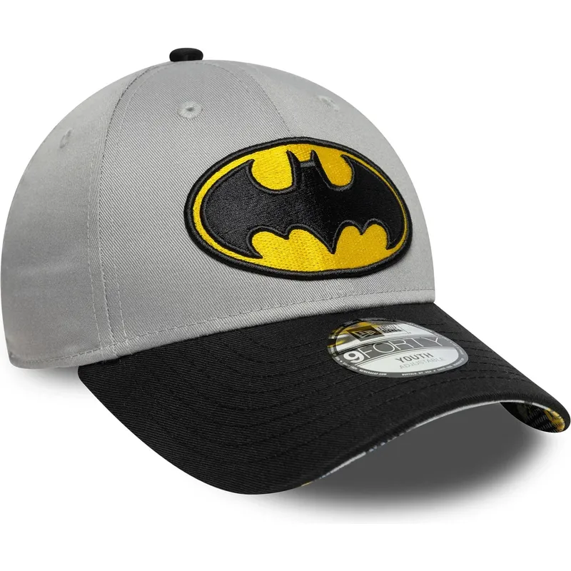 mutsid-kumer-must-reguleeritav-lastele-9forty-batman-dc-comics-new-era
