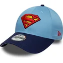 mutsid-kumer-sinine-reguleeritav-lastele-9forty-superman-dc-comics-new-era