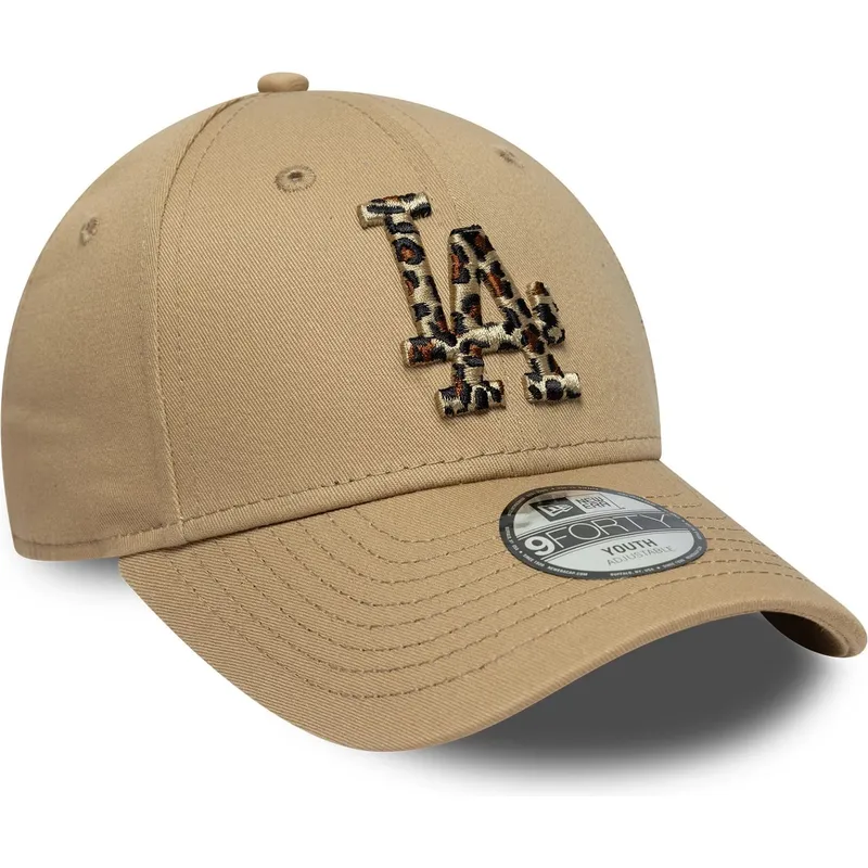 mutsid-kumer-pruun-reguleeritav-lastele-9forty-animal-infill-los-angeles-dodgers-mlb-new-era