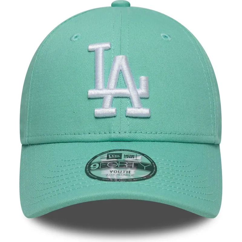 mutsid-kumer-roheline-reguleeritav-rihm-lastele-9forty-league-essential-los-angeles-dodgers-mlb-new-era
