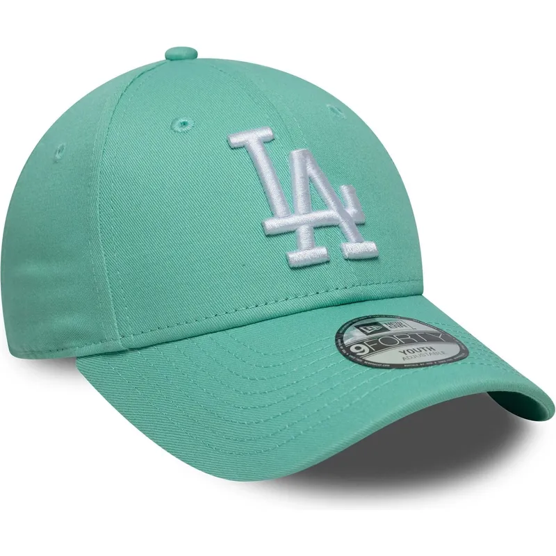 mutsid-kumer-roheline-reguleeritav-rihm-lastele-9forty-league-essential-los-angeles-dodgers-mlb-new-era