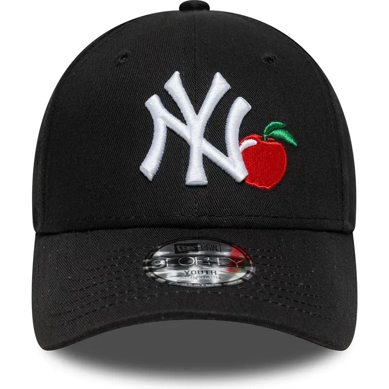mutsid-kumer-must-reguleeritav-lastele-9forty-fruit-icon-new-york-yankees-mlb-new-era