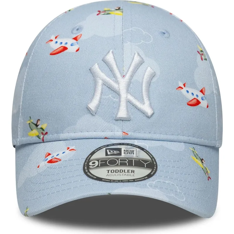 mutsid-kumer-sinine-reguleeritav-lastele-9forty-plane-all-over-print-new-york-yankees-mlb-new-era