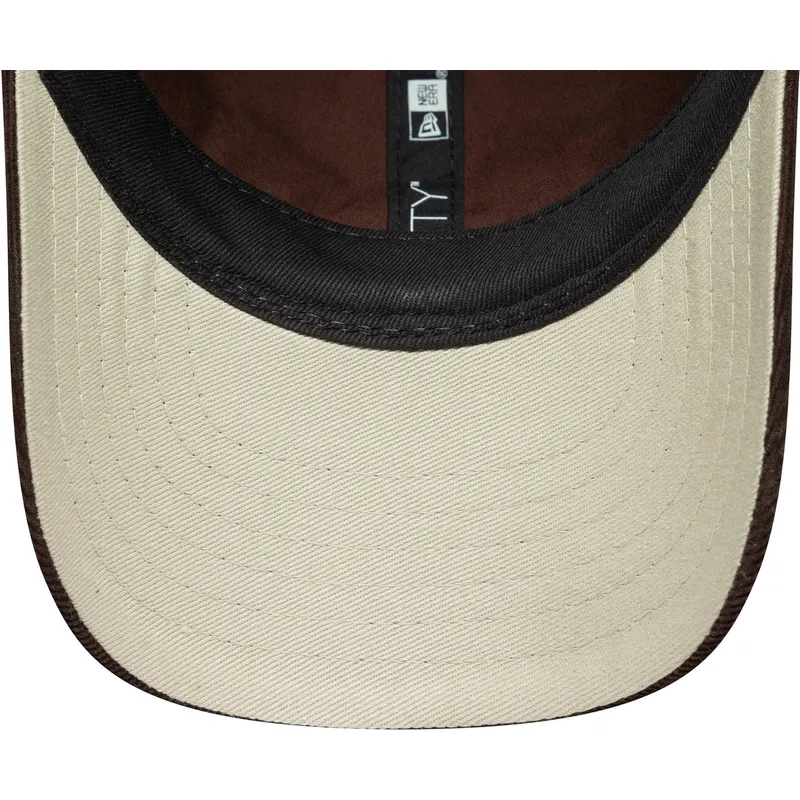 cap-kumer-brown-adjustable-strap-lastele-9forty-new-era