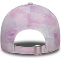 cap-kumer-pink-adjustable-strap-lastele-9twenty-tie-dye-los-angeles-dodgers-mlb-new-era