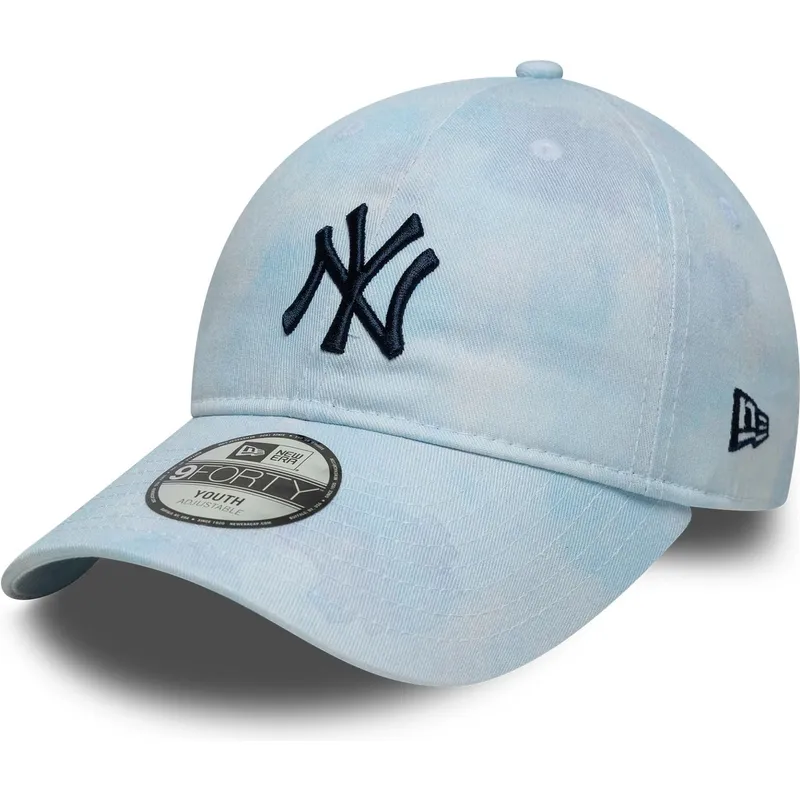 mutsid-kumer-sinine-reguleeritav-rihm-lastele-9twenty-tie-dye-new-york-yankees-mlb-new-era