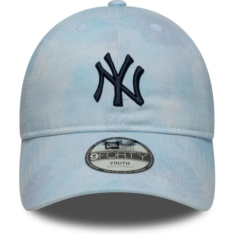 cap-kumer-blue-adjustable-strap-lastele-9twenty-tie-dye-new-york-yankees-mlb-new-era