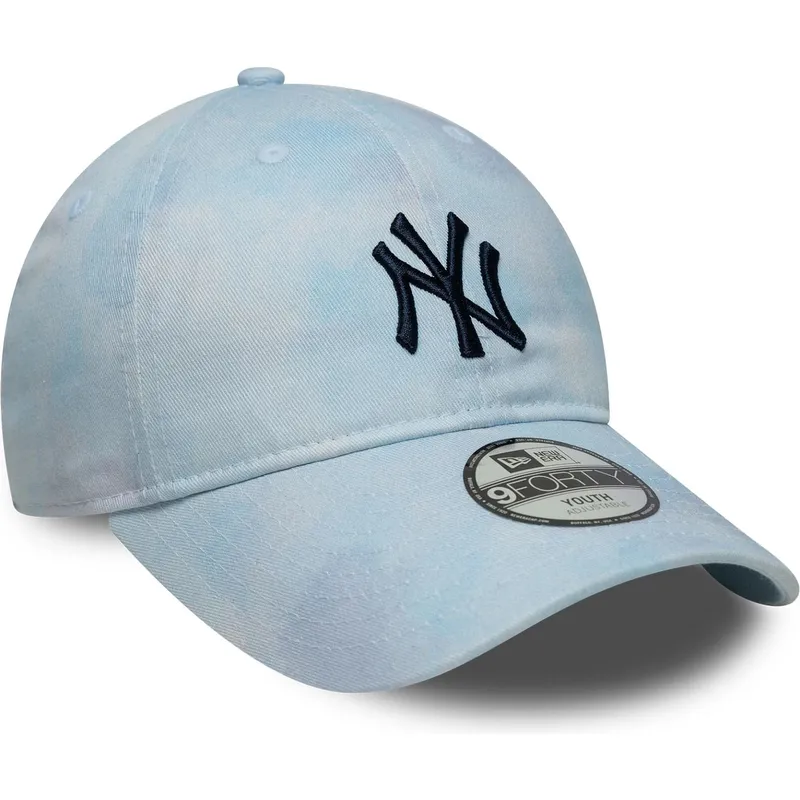 cap-kumer-blue-adjustable-strap-lastele-9twenty-tie-dye-new-york-yankees-mlb-new-era
