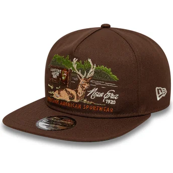 Mütsid lame pruun reguleeritav 19TWENTY Outdoor Graphic New Era