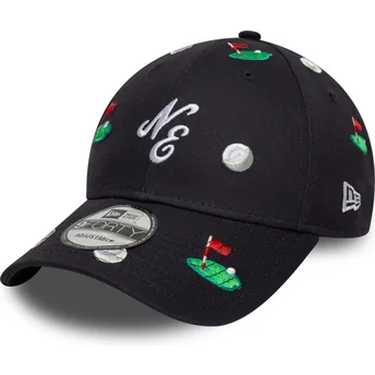 Mütsid kumer meresinine reguleeritav rihm 9FORTY Golf All Over Print New Era