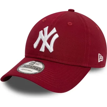 Mütsid kumer punane reguleeritav 9TWENTY League Essential New York Yankees MLB New Era