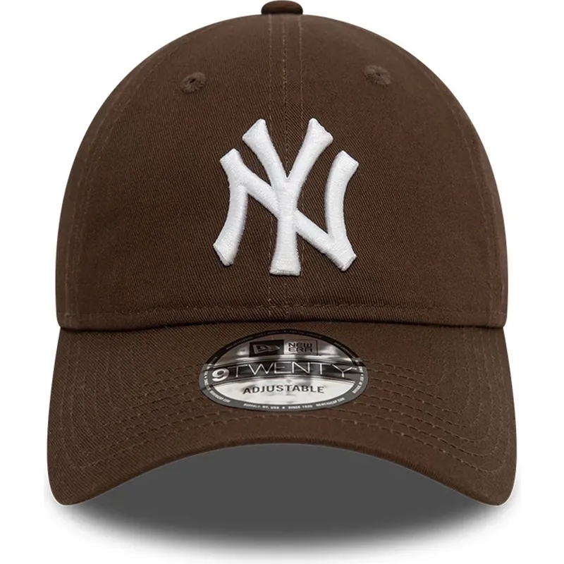 mutsid-kumer-pruun-reguleeritav-9twenty-league-essential-new-york-yankees-mlb-new-era