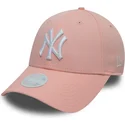 mutsid-kumer-roosa-reguleeritav-9forty-league-essential-new-york-yankees-mlb-new-era