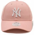 mutsid-kumer-roosa-reguleeritav-9forty-league-essential-new-york-yankees-mlb-new-era