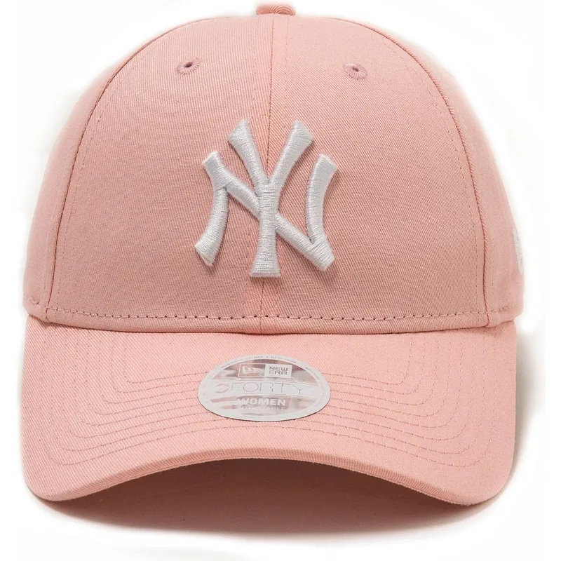 mutsid-kumer-roosa-reguleeritav-9forty-league-essential-new-york-yankees-mlb-new-era