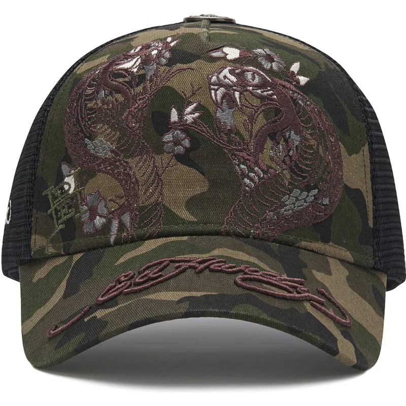 ed-hardy-2-snakes-camouflage-trucker-hat