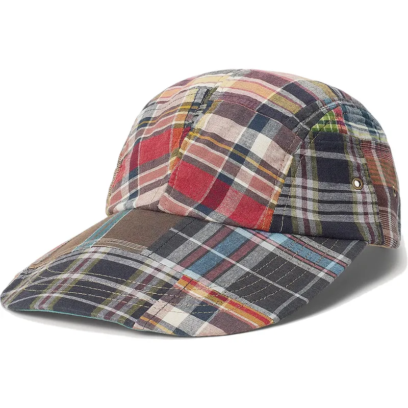 mutsid-kumer-mitmevarviline-reguleeritav-patchwork-madras-polo-ralph-lauren mutsid-kumer-mitmevarviline-reguleeritav-patchwork-madras-polo-ralph-lauren
