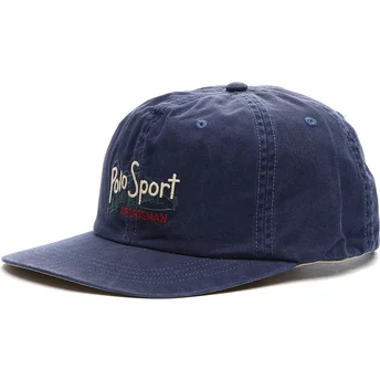 Mütsid kumer meresinine reguleeritav rihm Classic Sport Twill Woven Polo Ralph Lauren
