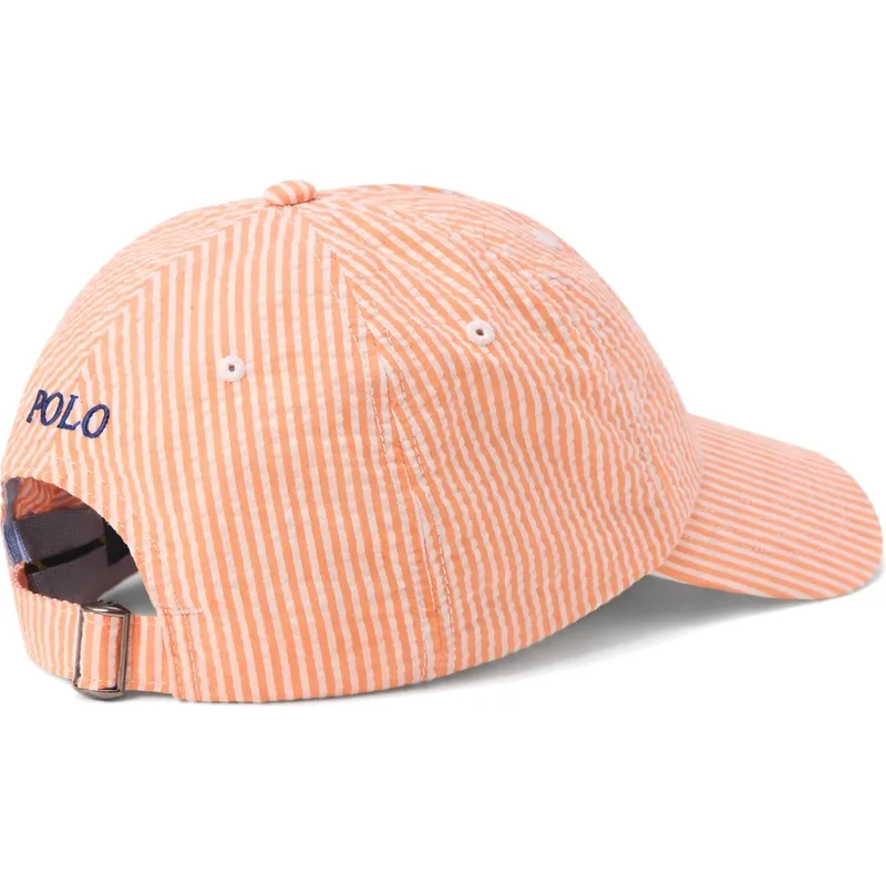 mutsid-kumer-oranz-reguleeritav-stretch-seersucker-polo-ralph-lauren