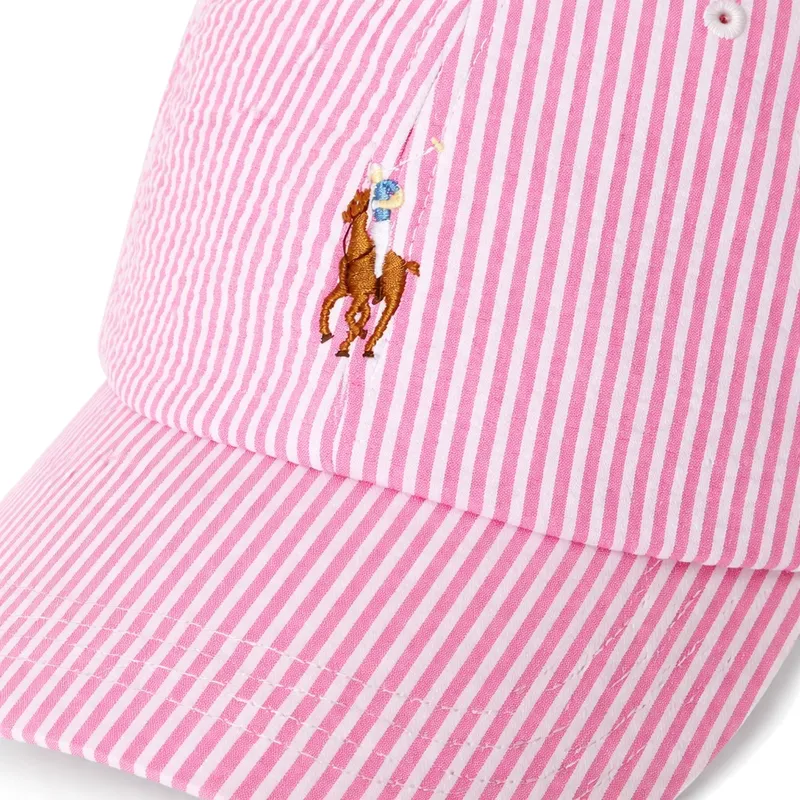 mutsid-kumer-roosa-reguleeritav-stretch-seersucker-polo-ralph-lauren
