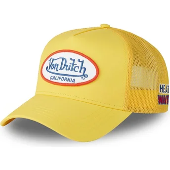 Mütsid kumer kollane snapback POLY11 Von Dutch