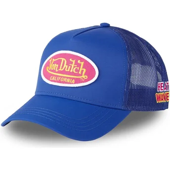 Mütsid kumer sinine snapback POLY12 Von Dutch