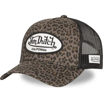 Cap kumer leopard snapback Von Dutch