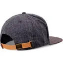 djinns-flat-brim-glencheck-grey-adjustable-cap