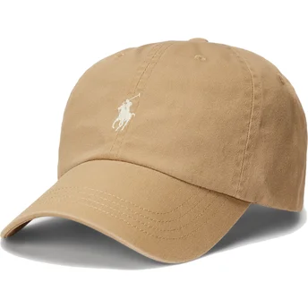 Mütsid kumer pruun reguleeritav Cotton Chino Classic Sport Polo Ralph Lauren