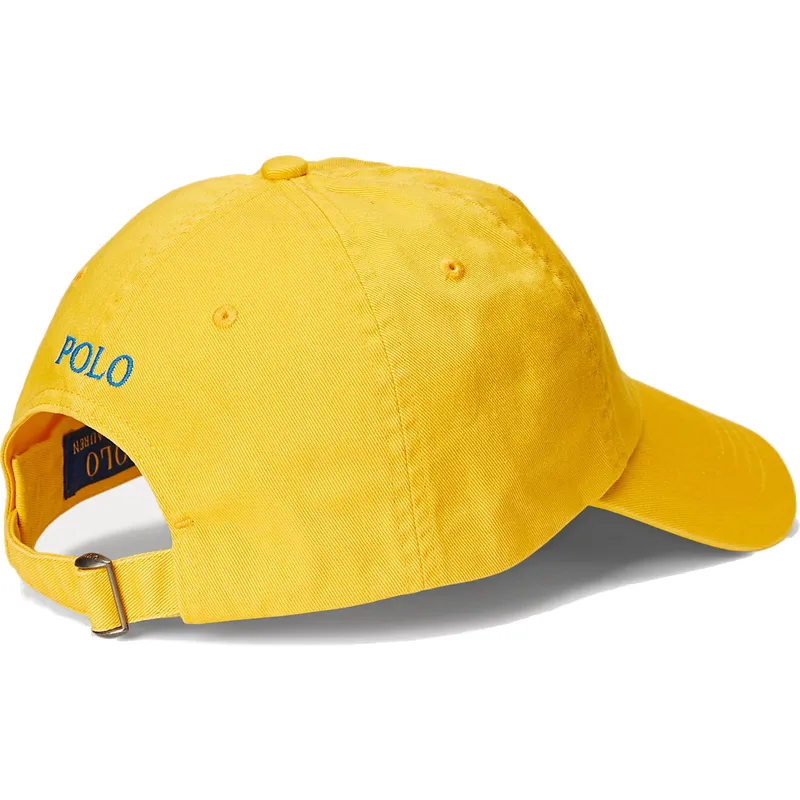 mutsid-kumer-kollane-reguleeritav-rihm-cotton-chino-classic-sport-polo-ralph-lauren