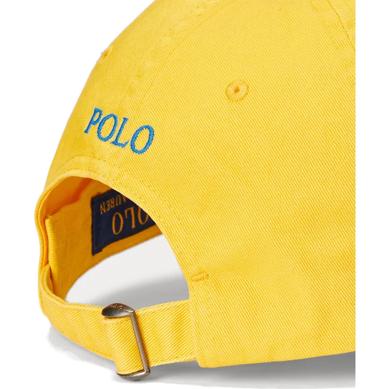 mutsid-kumer-kollane-reguleeritav-rihm-cotton-chino-classic-sport-polo-ralph-lauren
