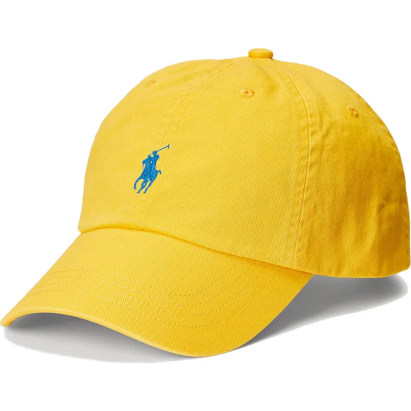 mutsid-kumer-kollane-reguleeritav-cotton-chino-classic-sport-polo-ralph-lauren