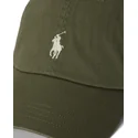 polo-ralph-lauren-curved-brim-cotton-chino-classic-sport-green-adjustable-cap-with-beige-logo