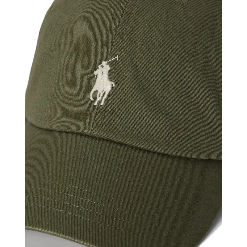 mutsid-kumer-roheline-reguleeritav-cotton-chino-classic-sport-polo-ralph-lauren