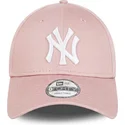 mutsid-kumer-roosa-reguleeritav-rihm-claro-9forty-league-essential-new-york-yankees-mlb-new-era