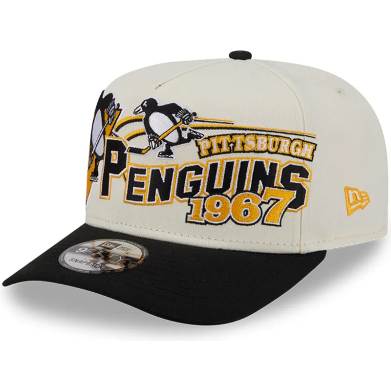 cap-kumer-beige-snapback-9fifty-a-frame-classic-pittsburgh-penguins-nhl-new-era