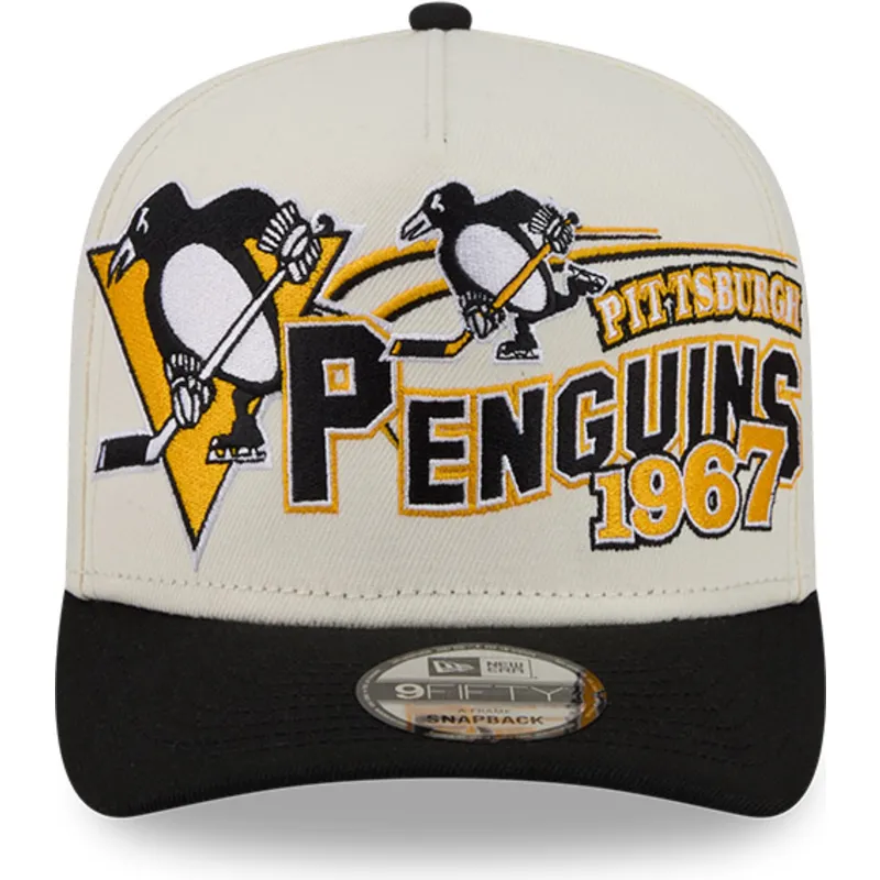 mutsid-kumer-beez-snapback-9fifty-a-frame-classic-pittsburgh-penguins-nhl-new-era