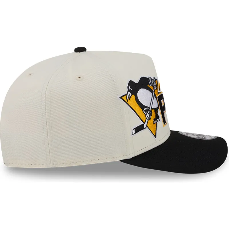 mutsid-kumer-beez-snapback-9fifty-a-frame-classic-pittsburgh-penguins-nhl-new-era